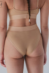 BASERANGE Stretch Flared Briefs UNEL Collection Ribbed Cotton Portugal BAS-UNEL-BL-000-AURAL
